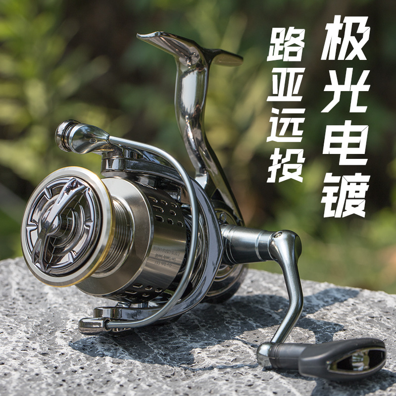Ice Fishing Line - Reel Pancing Berlapis Logam Untuk Memancing