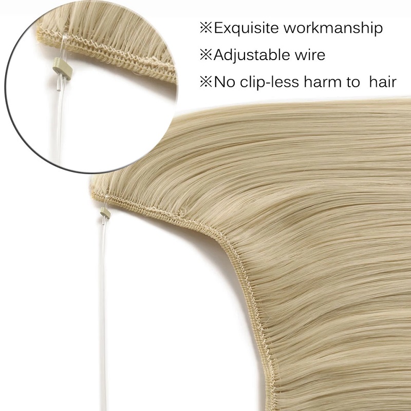 Ekstensi Rambut Satu Potong Si - Monofilament Line ulasan dan harga